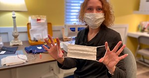 Wedding face masks become booming business for Comstock Park woman