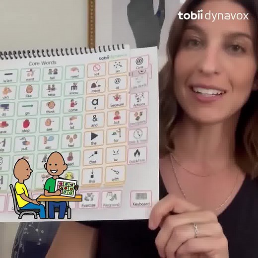 Whether you're just entering the world of AAC and looking for low-tech support or you're looking for a companion to our TD Snap app, the Core First Communication Book is the perfect resource. #AACAwarenessMonth | Tobii Dynavox