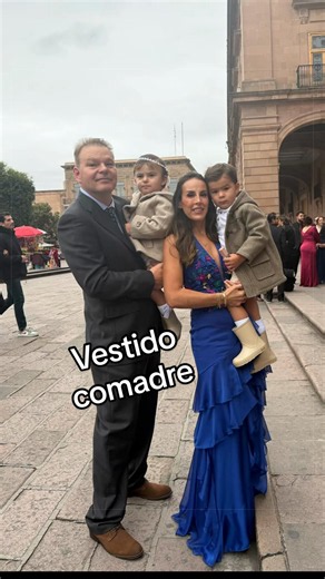 Vestido para mi comadre - diseño y confección de alta moda