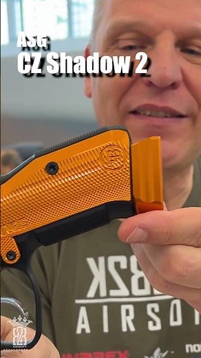 CZ - SHADOW 2 Orange🍊Gas Blowback by KJW / ASG - IWA 2024 Airsoft