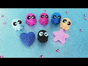 Creando Figuras con Foamy Moldeable Fáciles para niños. Vídeo Educativo. Como hacer Pulpos de Foamy