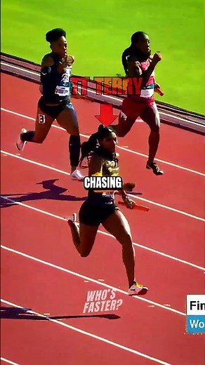 She Lined up Against The Fastest When She Was Only in College! 😱🇺🇸