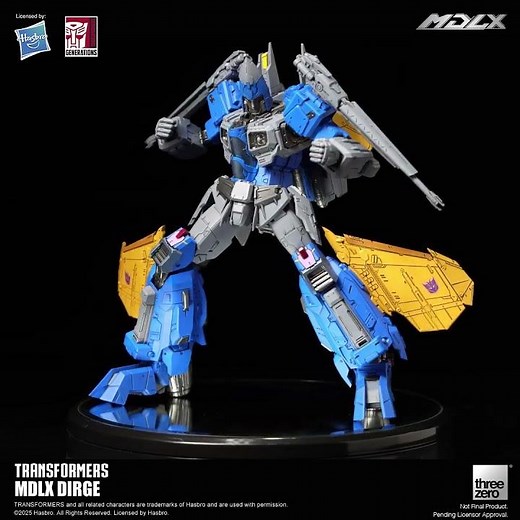 Transformers MDLX Dirge by threezero