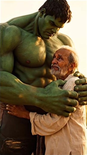 Hulk hardwork for his father