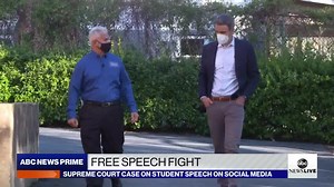 ABC News’ Devin Dwyer speaks with the teen who is at the center of a Supreme Court case on freedom of speech, tackling the authority schools have over student speech off campus on social media. https://abcn.ws/3bEDYid | ABC News Live