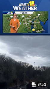 5.5K views · 27 reactions | Heading to the O's game? Ava has everything you need to know about the weather this evening that will be chilly with a spotty showers. She is monitoring a string of storms that could be heavy for Thursday. | WBAL-TV 11 Baltimore | Facebook