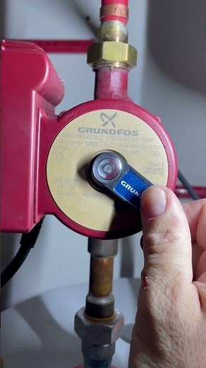 How to check a Grundfos recirculating pump #plumbing #grundfos #hotwater