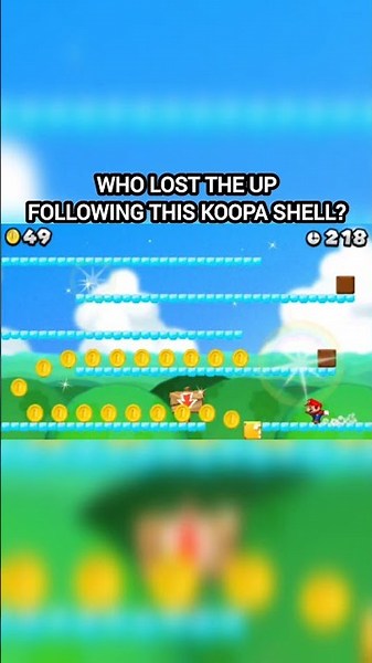 Who Lost the Power Up here? 😭 🐢💨 #mario #nintendo #newsupermariobros2