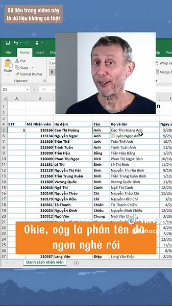 Sử dụng Autofill trong Excel điền dữ liệu tự động #tinhocmos #LearnOnTikTok #fypシ #xuhuong #exceltips #excel #hocexcel