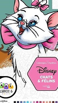 Libro Para Colorear Felinos Disney