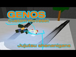 Genos custom moveset | Jujutsu shenanigans