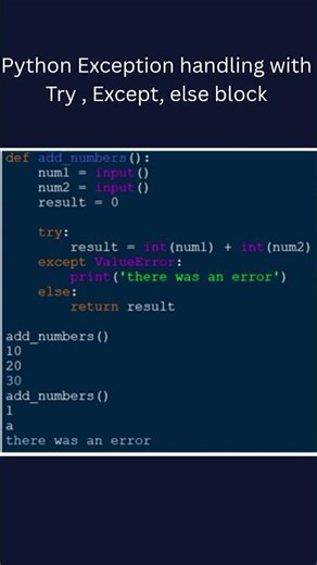 How do you handle and raise exceptions in Python? #python #interview