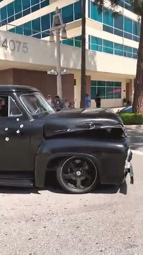 Tuesday trucking with the Sly 55 Expendables 1955 Ford F100 screen used stunt truck [2]