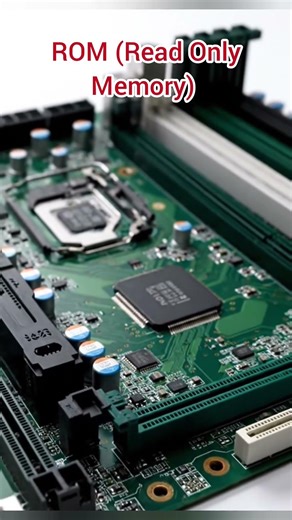 What is ROM(Read Only Memory) #computer #computerknowledge #memory #ssd #quantumcomputing #tech