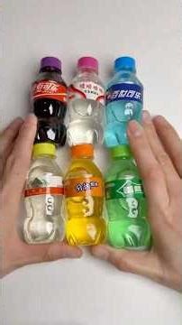 Drink Bottle Slime Mix!#slime #drink #satisfying #asmrvideo #oddlysatisfying #foryou #fyp #foryou