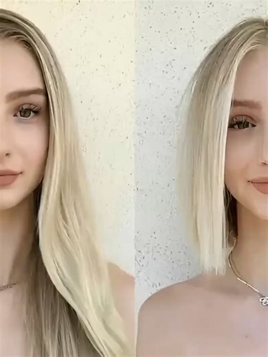 Hair style change a style #style #face #hairstle #makeup