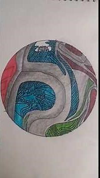 How to Draw Trionda ball | Official FIFA World Cup Ball #trionda #shorts #explore #drawing #fifa