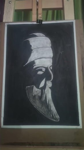 sketch of Guru Nanak Dev Ji #guru nanak dav ji#