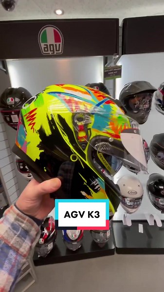AGV K3 Helmet - Rossi Winter Test Colours | Biker Gear Review