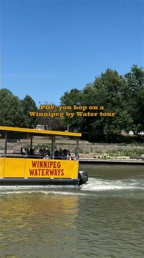 Hop on board the Winnipeg Waterways!