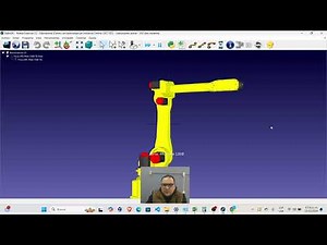 ROBODK PICK AND PLACE CON FANUC VIDEO 1.