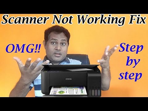 How To Fix Epson Scanner not Working || Scanner Not Working || How to Fix Scanner Problem