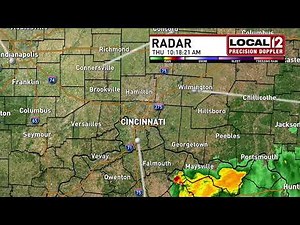 LIVE Cincinnati Weather Radar - Thursday