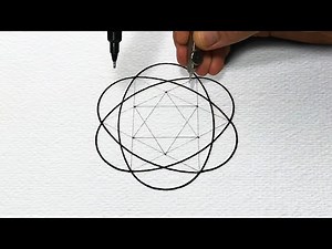 Zen Geometry Study 030 (Seed of Life) ✽ ASMR Version