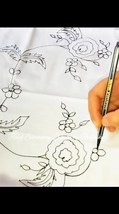 10K views · 90 reactions | New drawing tutorial | Hand Embroidery Designs by Priyanka | Facebook