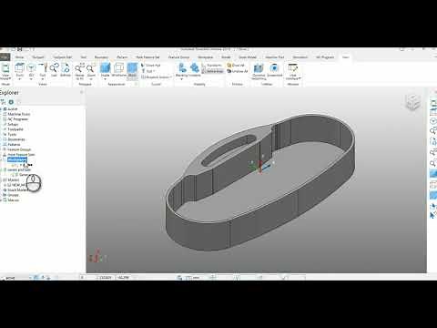 Autodesk PowerMill - Graphic User Interface - Tutorial 1 - Tamil
