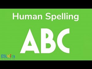 ESL Icebreaker: Human Spelling