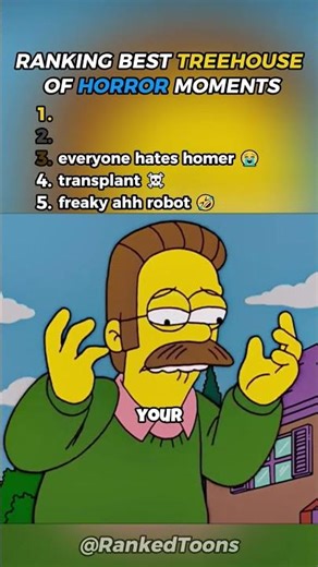Ranking Best Treehouse of Horror Moments in Simpsons