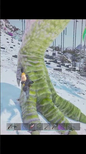 Teamwork Outside Ice Cave! - Ark: Survival Ascended