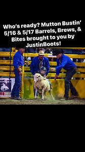 🐑✨ Mutton Busting - Are You Ready?! ✨🐑. Get ready for some wild fun at Barrels, Brews, & Bites on May 16th & 17th, 2025! 📍 Where: 2107 W Victory, Banning, CA 92220🎉 Brought to you by Justin Boots, we can’t wait to crown our champions! Let’s gooooooo! Don’t miss out on this exciting event—bring your friends and join the fun! 🎶🎉 Come cheer on your favorites!!!😍 | Banning Stagecoach Days