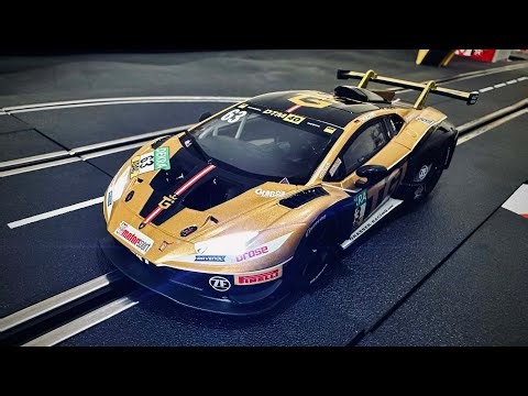 Unboxing (sorta) of a new Carrera Digital Car. Also checking for upside down magnets.