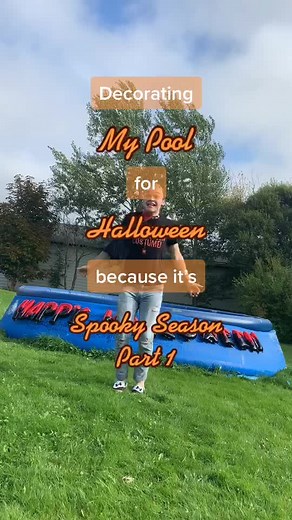 Halloween Pool Decor Ideas for Spooky Season Vlog