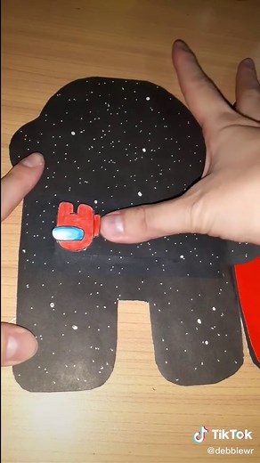 Inspired by @bbybriaaa ❣ #amongus #amongusfamily #diy #creative #amongusvideo #samasamabelajar #samasamadirumah