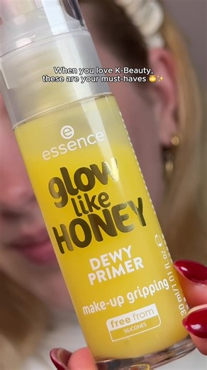 A glow as sweet as honey 🍯✨💛 100% vegan 🌱 are you ready for your new routine? #essencecosmetics #essence #makeup #primer #beauty