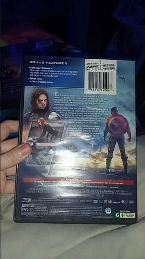 Captain America: The Winter Soldier (2014) DVD Overview (THX Musical Wips What If)