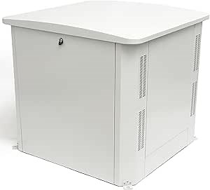 Generator Box,Universal Generator Cover,Interior Space：39" x 34" x 34.5" for Most Larger Generators,Waterproof,Reduce noise,Air-Cooled（White）