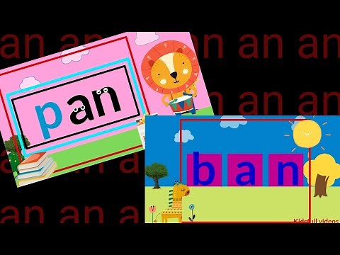 Blending/ 3 letter words with 'an' family