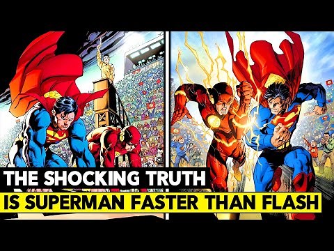 NOBODY KNOWS THIS ABOUT SUPERMAN! His Full Speed vs The Flash