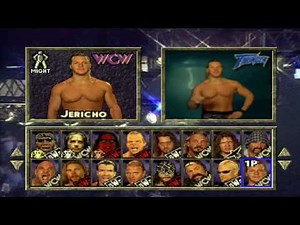 WCW/NWO Thunder - Intro & Wrestler "Pick me" Rants (PS1)