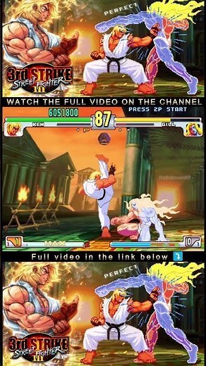 EPIC duel between Ken vs Gill in Street Fighter 3rd Strike
