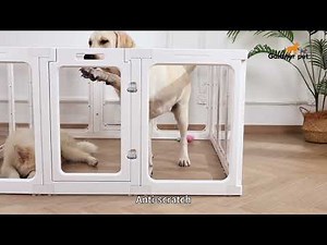 How to Assemble a Acrylic Dog Playpen | Step-by-Step Guide