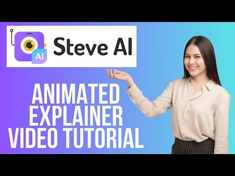 Steve.ai Animation Video Tutorial | How To Create Animated Explainer Videos