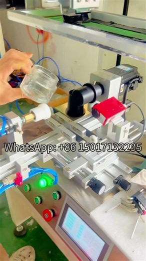 Glass Jars Screen Printing Machine Multi Colors