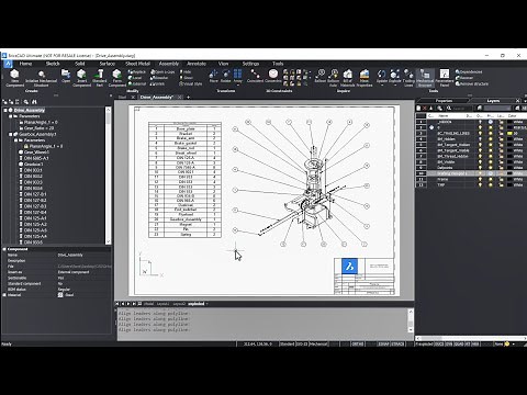 3D Assembly To Annotated Exploded Isometric Drawing In Under 1:30 Minutes! - BricsCAD Mechanical