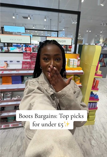 Is there anything better than @Boots UK haul?🤭| 5 picks all under £5?👀 #fyp #beautytiktok #beautytoks #bootsuk #boothaul #bootsrecommendation #skincare #selfcare #beautyproducts #skincaretips