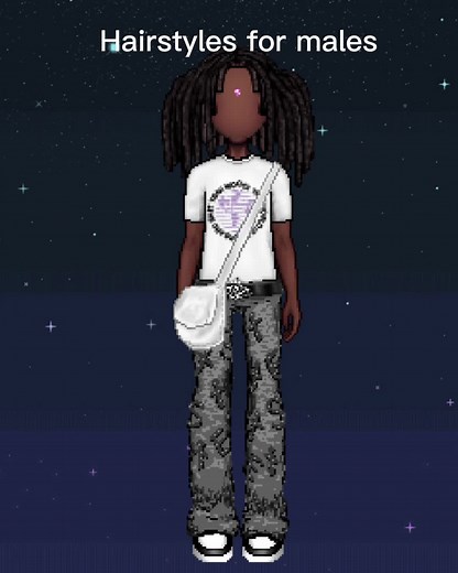 Everskies Male Profile Picture - Boy with Dreads Cartoon